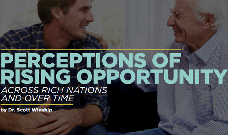 Perceptions of Rising Opportunity Across Rich Nations and Over Time