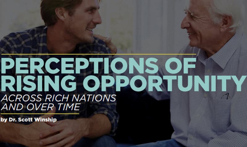 Perceptions of Rising Opportunity Across Rich Nations and Over Time