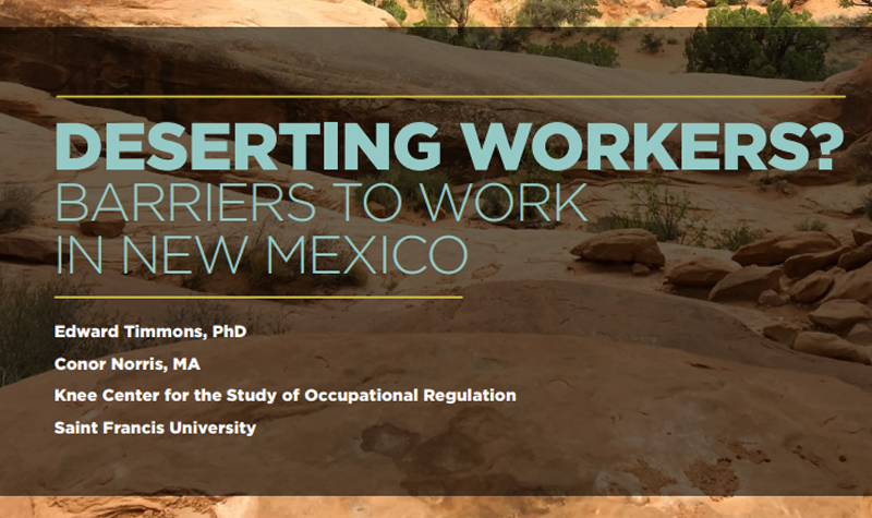 Deserting Workers? Barriers to Work in New Mexico