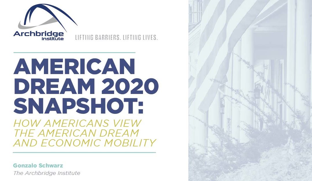 American Dream 2020 Snapshot